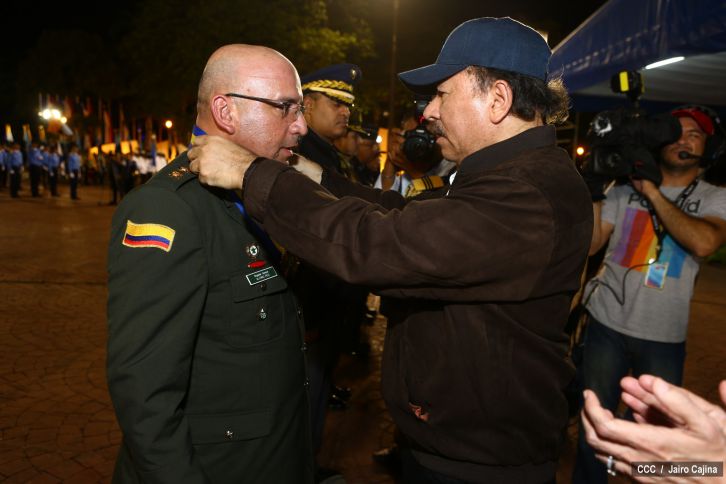 Presidente Daniel encabeza acto del 35 Aniversario de la Policía Nacional