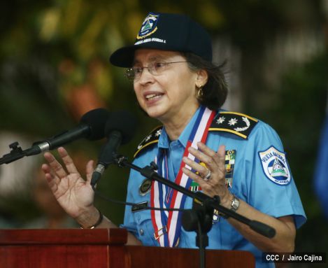 Presidente Daniel encabeza acto del 35 Aniversario de la Policía Nacional