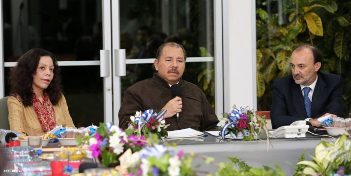 Presidente Daniel se reúne con Secretario de Estado de Cooperación Internacional de España