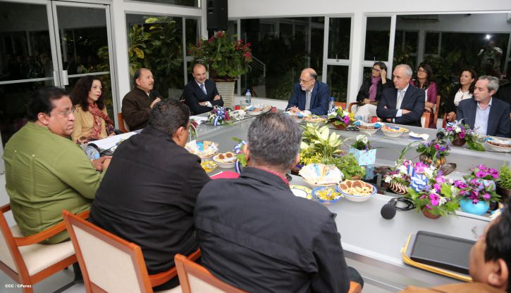 Presidente Daniel se reúne con Secretario de Estado de Cooperación Internacional de España