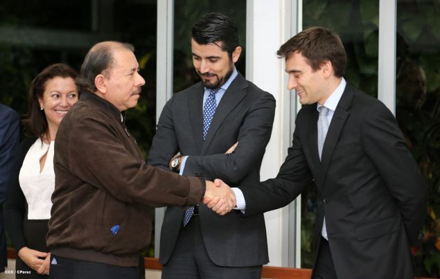 Presidente Daniel se reúne con Secretario de Estado de Cooperación Internacional de España