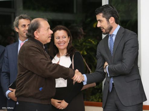 Presidente Daniel se reúne con Secretario de Estado de Cooperación Internacional de España