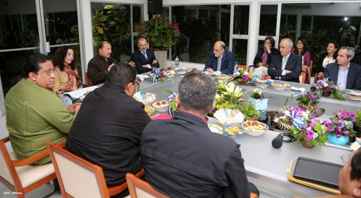 Presidente Daniel se reúne con Secretario de Estado de Cooperación Internacional de España