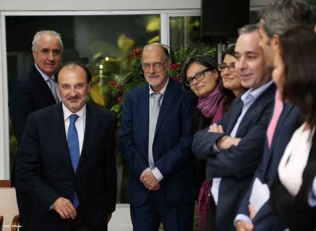 Presidente Daniel se reúne con Secretario de Estado de Cooperación Internacional de España