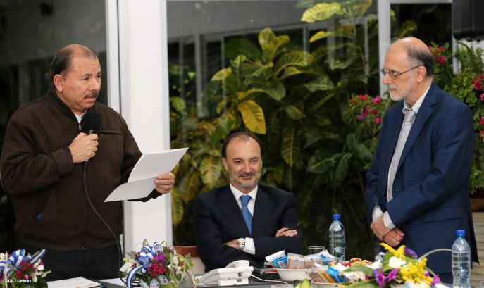 Presidente Daniel se reúne con Secretario de Estado de Cooperación Internacional de España