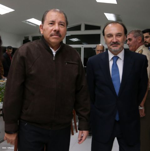 Presidente Daniel se reúne con Secretario de Estado de Cooperación Internacional de España