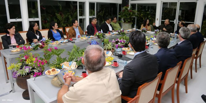 Presidente Daniel se reúne con Secretario de Estado de Cooperación Internacional de España