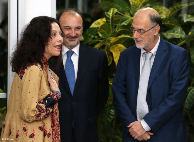 Presidente Daniel se reúne con Secretario de Estado de Cooperación Internacional de España