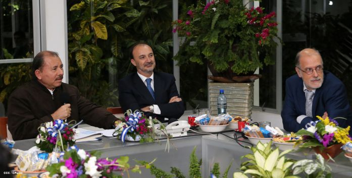 Presidente Daniel se reúne con Secretario de Estado de Cooperación Internacional de España