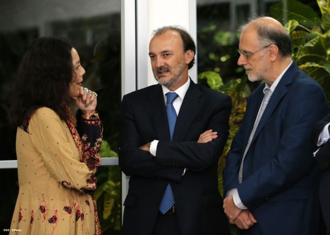 Presidente Daniel se reúne con Secretario de Estado de Cooperación Internacional de España