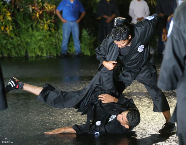 Daniel preside desfile conmemorativo del 35 Aniversario de Fundación de la Policía Nacional