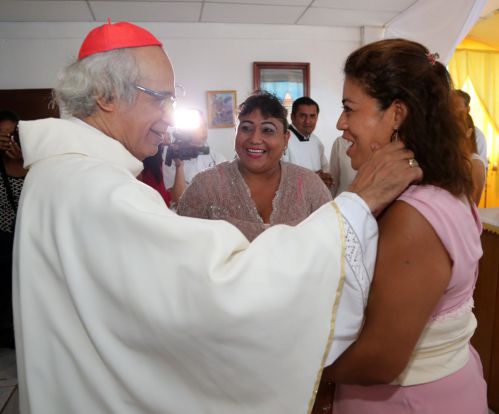 Cardenal Brenes festeja a Virgen La Merced en Mateare