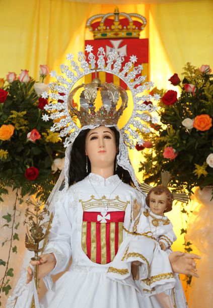 Cardenal Brenes festeja a Virgen La Merced en Mateare
