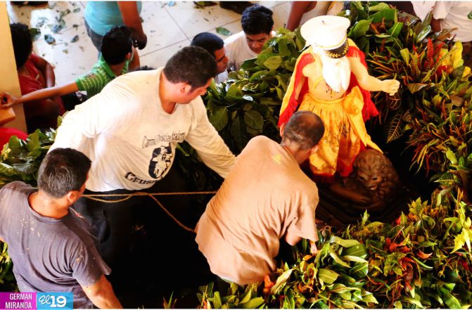 Masaya celebra fiesta de San Miguel Arcángel