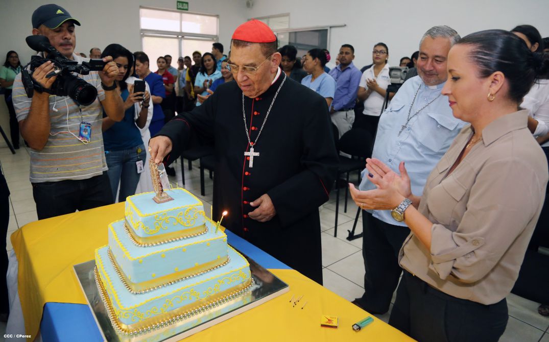 Celebran onomástico de Su Eminencia Cardenal Miguel