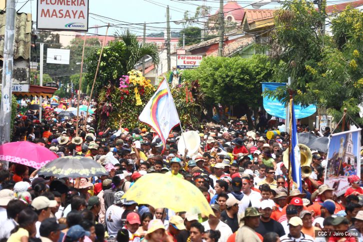 Con desborde de fervor y folklore, Masaya celebra a San Jerónimo