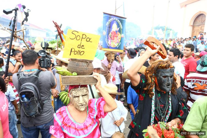 Con desborde de fervor y folklore, Masaya celebra a San Jerónimo