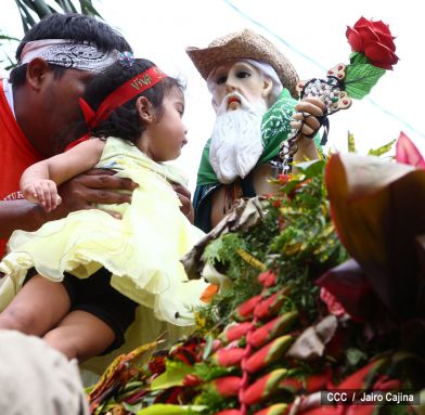 Con desborde de fervor y folklore, Masaya celebra a San Jerónimo