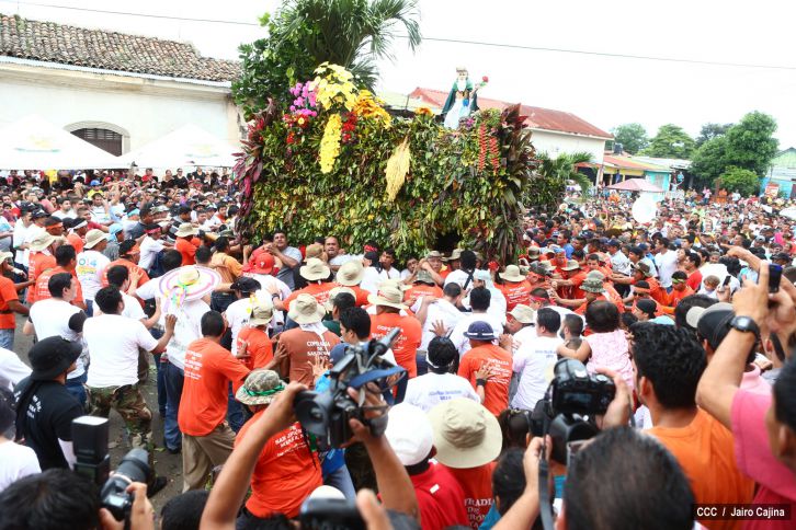 Con desborde de fervor y folklore, Masaya celebra a San Jerónimo