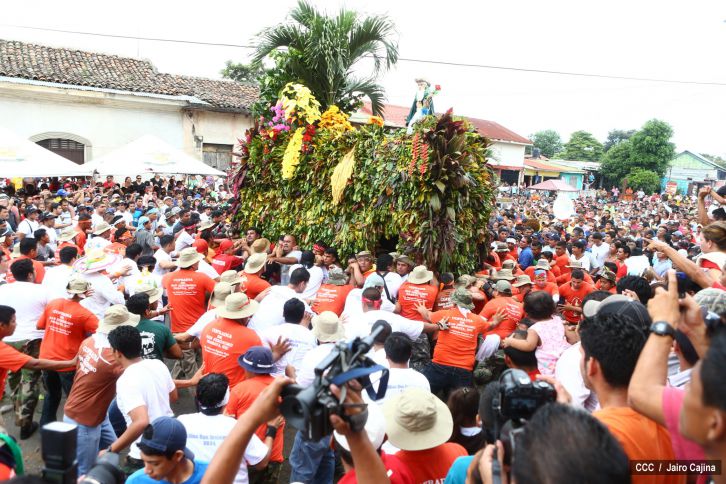 Con desborde de fervor y folklore, Masaya celebra a San Jerónimo