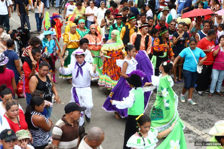 Con desborde de fervor y folklore, Masaya celebra a San Jerónimo