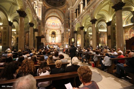 Cardenal Brenes toma posesión de Parroquia San Joaquín, en Roma