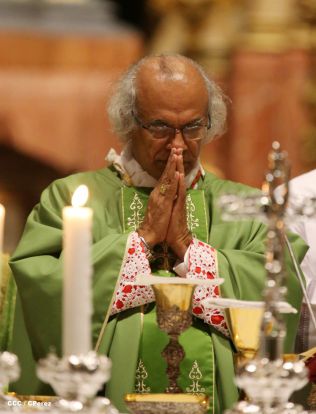 Cardenal Brenes toma posesión de Parroquia San Joaquín, en Roma