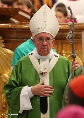 Cardenal Brenes toma posesión de Parroquia San Joaquín, en Roma