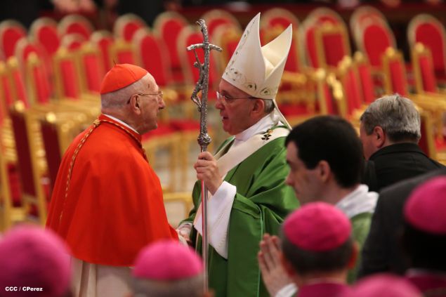 Cardenal Brenes toma posesión de Parroquia San Joaquín, en Roma