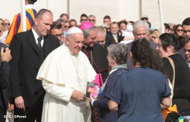 Audiencia Papal en Roma