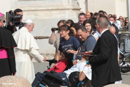 Audiencia Papal en Roma