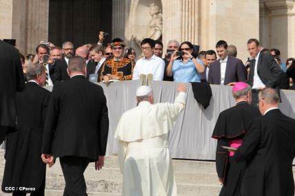 Audiencia Papal en Roma