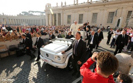 Audiencia Papal en Roma