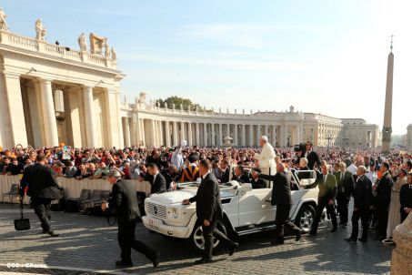 Audiencia Papal en Roma