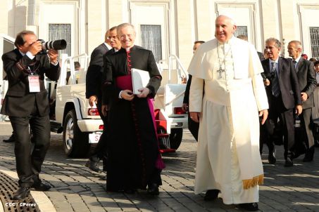 Audiencia Papal en Roma
