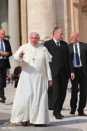 Audiencia Papal en Roma