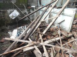 Terremoto provoca daños en viviendas de Chinandega