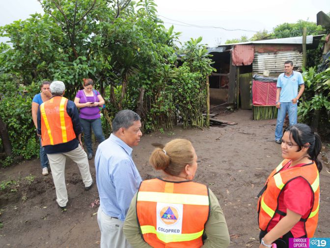 Brindan acompañamiento a familias afectadas por terremoto en Ticuantepe y El Crucero