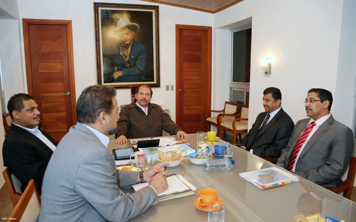 Presidente Daniel se reúne con representantes del FKDEA