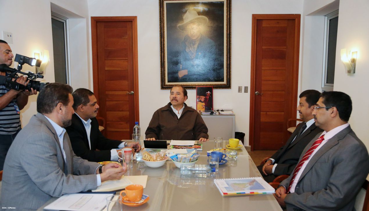 Presidente Daniel se reúne con representantes del FKDEA