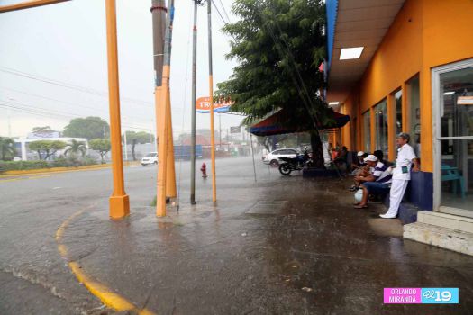 Siguen las lluvias en Managua