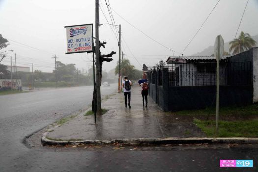 Siguen las lluvias en Managua