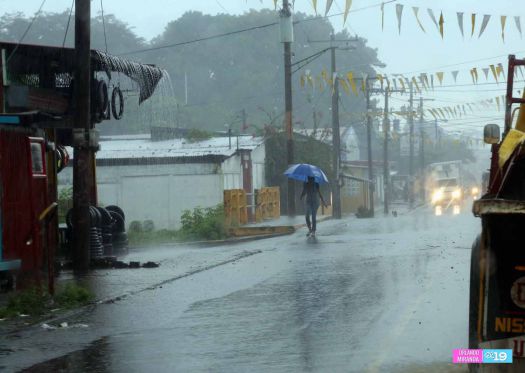 Siguen las lluvias en Managua