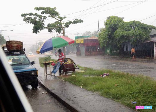 Siguen las lluvias en Managua