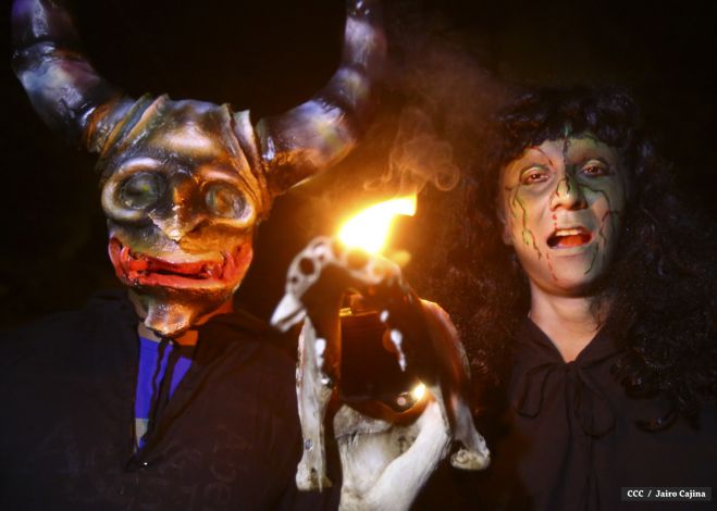 Vela del Candil en Masaya