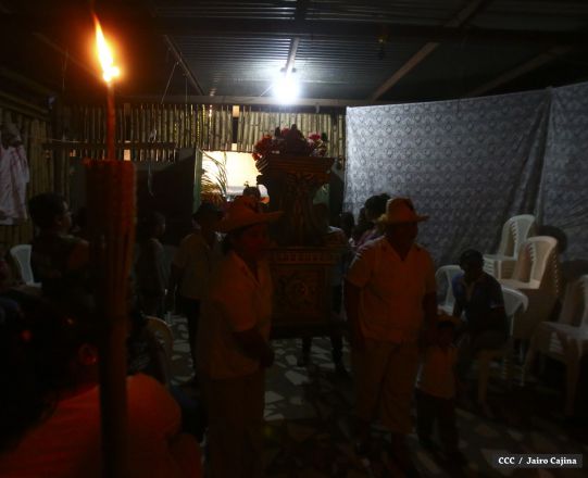 Vela del Candil en Masaya