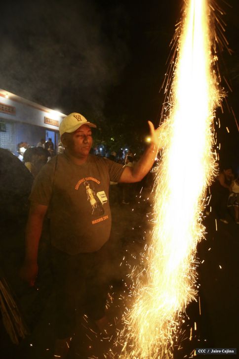Vela del Candil en Masaya