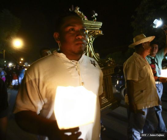Vela del Candil en Masaya