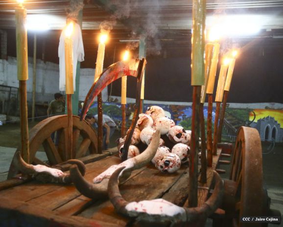 Vela del Candil en Masaya