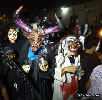 Masaya viven una vez más la gran fiesta de los Agüizotes